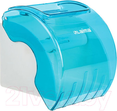 Держатель для туалетной бумаги Laima 605043 (голубой)