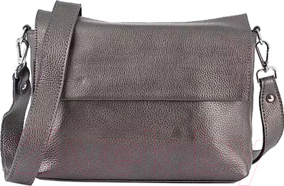 Сумка Poshete 892-H8345H-DSV (темный серебристый)