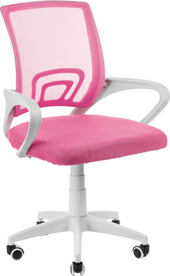 Кресло офисное Mio Tesoro Виола AF-C4021 (розовый/белый пластик)