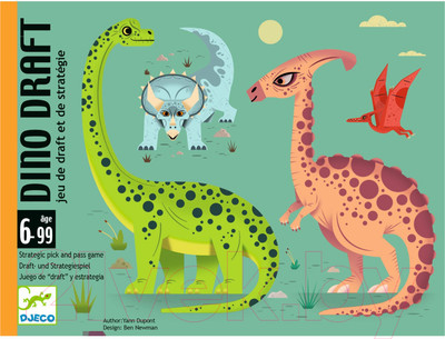 Настольная игра Djeco Динозавры / DJ05093