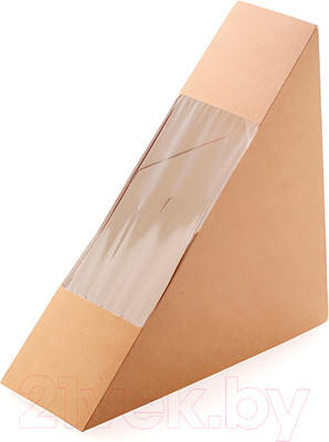 Набор коробок упаковочных для еды Паксервис Eco Sandwich 40 / 285844 (50шт)