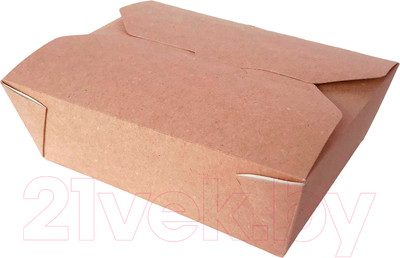 Набор коробок упаковочных для еды Паксервис Eco Fold Box 900 / 285969 (50шт)