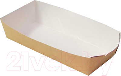 Набор бумажных лотков Паксервис Eco HD L / 285559 (100шт)