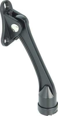 Фиксатор дверной Trodos Козья ножка Н130 (черный)
