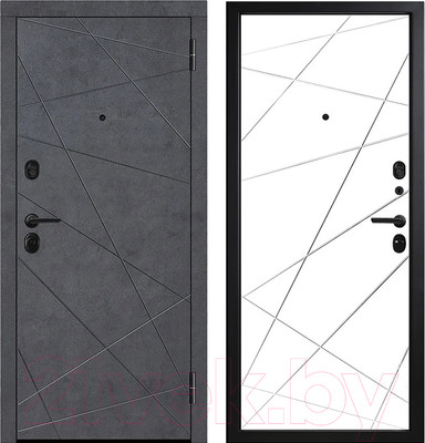 Входная дверь Металюкс М614 (96x205, правая)