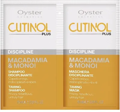 Набор косметики для волос Oyster Cosmetics Cutinol Plus Discipline Шампунь+Маска (2x15мл)