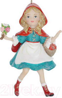 Елочная игрушка Gisela Graham Fairy Tales. Красная Шапочка / 11856