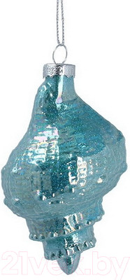 Елочная игрушка Gisela Graham Neptune's Kingdom. Ракушка / 01806-1