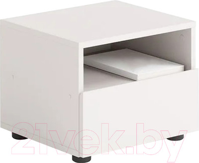 Прикроватная тумба Домаклево Эмили (белый)