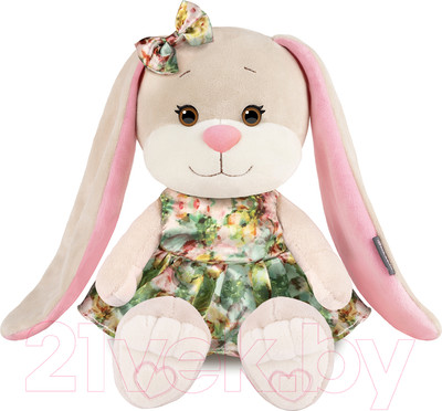 Мягкая игрушка Jack&Lin Зайка Лин в летнем платье с цветами / JL-04202309-20
