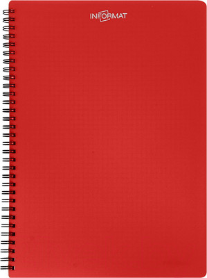 Тетрадь inФормат IFNGR-120-R (120л, красный)