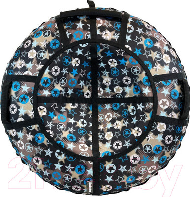 Тюбинг-ватрушка Hubster Люкс Pro S Фабрика звезд 120см / во7683-5