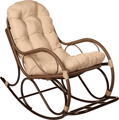 Кресло-качалка BiGarden С подножкой / БГ-КК-К (какао)