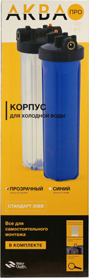 Корпус магистрального фильтра АкваПро 20BB резьба 1" / 426/1