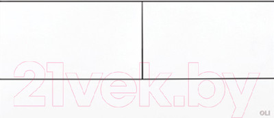 Кнопка для инсталляции Oli Slim 659042 (белый матовый)