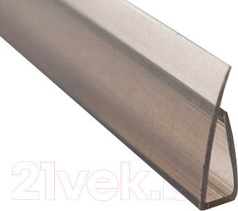 Профиль торцевой для поликарбоната ИМпласт 10мм / 15210 (бронзовый)