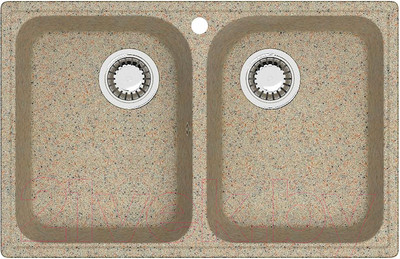 Мойка кухонная Berge BR-7322 (песочный)