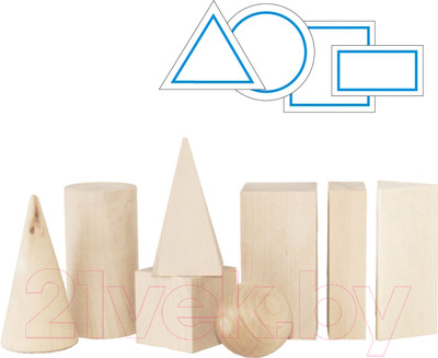 Развивающая игрушка Краснокамская игрушка Геометрические тела / Н-39