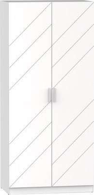 Шкаф Интермебель Марсель 580 / МР-06-MN (белый софт)