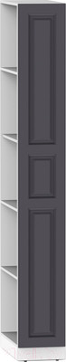 Стеллаж Интермебель Марсель 580 / МР-13-B3 (графит софт)