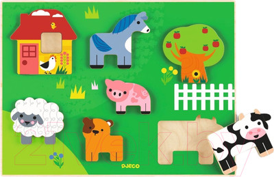 Сортер Djeco История на ферме / DJ01069