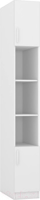 Стеллаж Интермебель Марсель 580 / МР-14 (белый премиум)