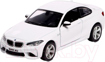 Масштабная модель автомобиля Автоград BMW M2 Coupe 554034_B / 7335820 (белый)