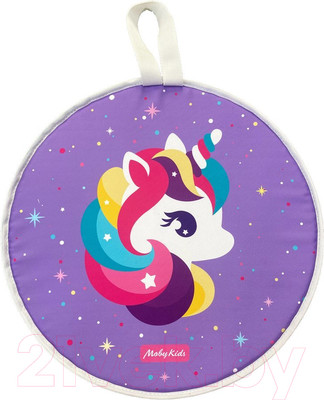 Санки-ледянка Moby Kids Единорог / 582507