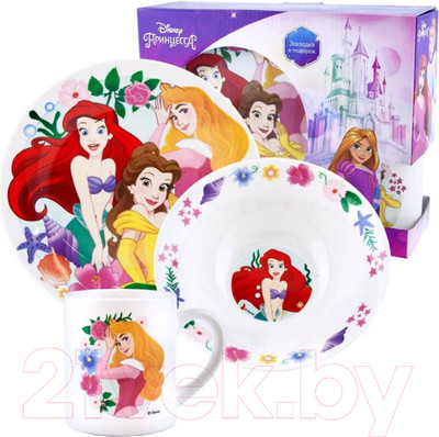 Набор столовой посуды ND Play Принцессы / 296135