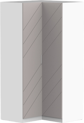 Шкаф Интермебель Марсель / МР-12-MN (луна софт)