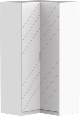 Шкаф Интермебель Марсель / МР-12-MN (белый софт)