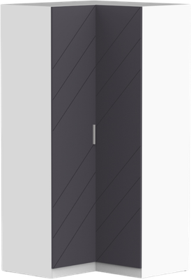 Шкаф Интермебель Марсель / МР-12-MN (графит софт)