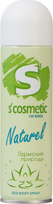 Дезодорант-спрей S'cosmetic Гармония природы (145мл)
