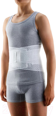 Корсет ортопедический пояснично-крестцовый Tonus Elast Air / 0012-01 (р.6, белый)