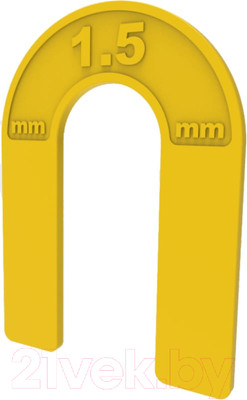 Подковы для укладки плитки Decor 1.5мм / 444-0015 (100шт)