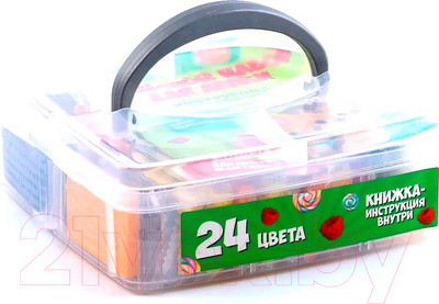 Набор для лепки Школа талантов Полимерная глина / 9491563 (24цв)