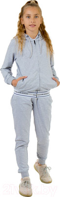 Спортивный костюм детский Isee DF55870 (р-р 40/164-170, серый)
