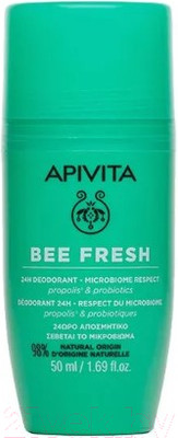 Дезодорант шариковый Apivita Bee Fresh Освежающий (50мл)