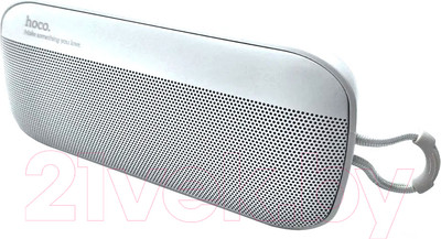 Портативная колонка Hoco HC21 (белый)
