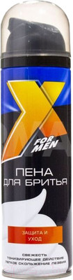 Пена для бритья X Style Защита и уход с ромашкой (225мл)