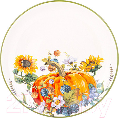 Тарелка столовая обеденная Agness 358-2076