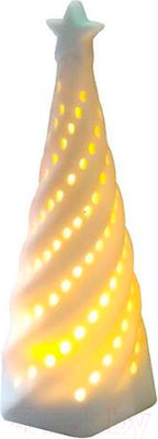 Ночник Лючия Елочка H19 / 187-26 (белый фарфоровый)