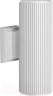 Бра уличное INhome НБУ LINE-2хA60-WH / 4690612045054