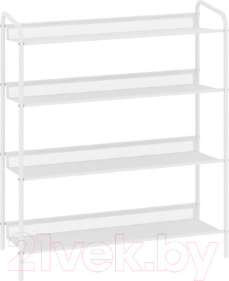 Полка для обуви ЗМИ Женева 24 / ПДО Ж24 (белый)
