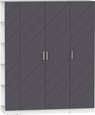 Шкаф Интермебель Марсель-23 / МР 01-23-MN (графит софт)