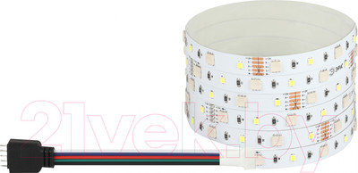 Светодиодная лента ЭРА LS5050 14.4-60-12-RGB+W(6500)-IP20-1 year-5m / Б0059911