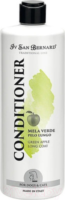 Кондиционер для животных Iv San Bernard Traditional Line Green Apple для длинной шерсти / BALM500 (500мл)