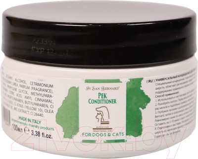 Кондиционер для животных Iv San Bernard Traditional Line Pek для распутывания колтунов / NPEK100 (100мл)