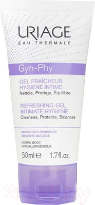 Гель для интимной гигиены Uriage Gyn-Phy Освежающий (50мл)