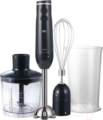 Блендер погружной BQ HB1031SS (черный)